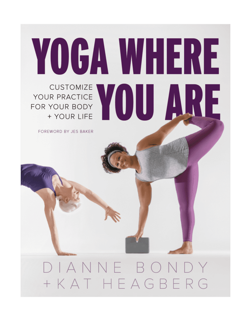 Book cover for Yoga Where You Are|Book cover: Yoga Where You are